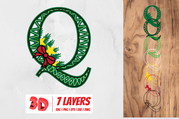 3D Christmas Letter Q: A Practical Guide to Getting the Best Cut Files for Your Holiday Projects