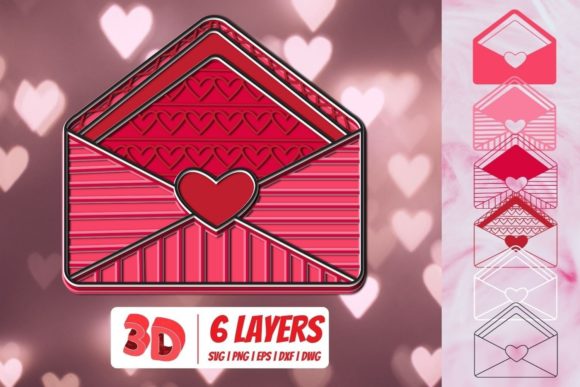 3D Envelope Valentine: A Strategic Asset for Personalized Communication and Creative Branding