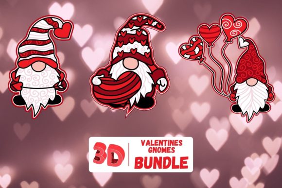 3D Valentine Gnome Bundle: A Strategic Asset for Creative Entrepreneurs and Design Professionals