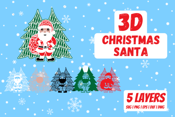 Bring the Holiday Spirit to Life with a 3D Christmas Santa: Your Ultimate Guide to Multi-Format Digital Downloads