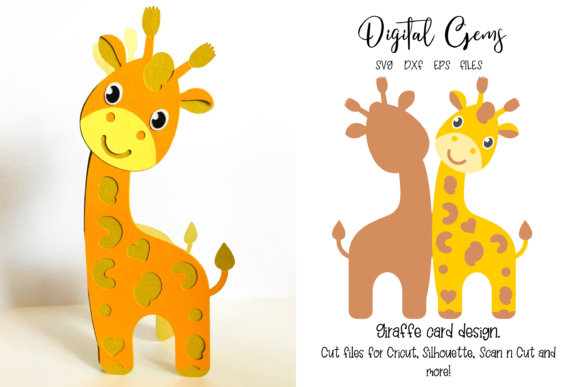 Giraffe Card Design: Elevating Handcrafted Greetings in a Digital Age