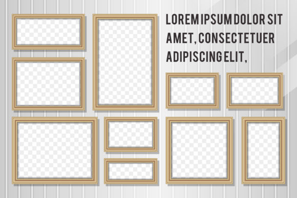 Photo Collage Element Design Wallpaper
