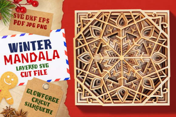 Winter Mandala 3D Layered: A Comprehensive Review for Digital Crafters